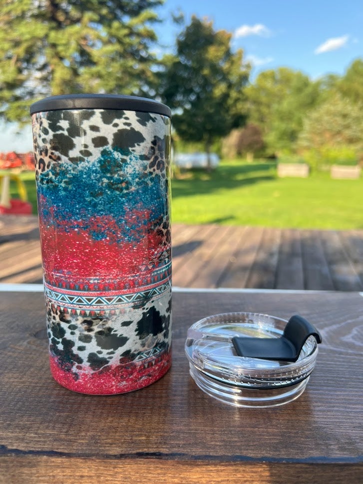 4-in-1 Glossy Can Cooler Sublimation Tumbler – Better Call Moll Craft Shop